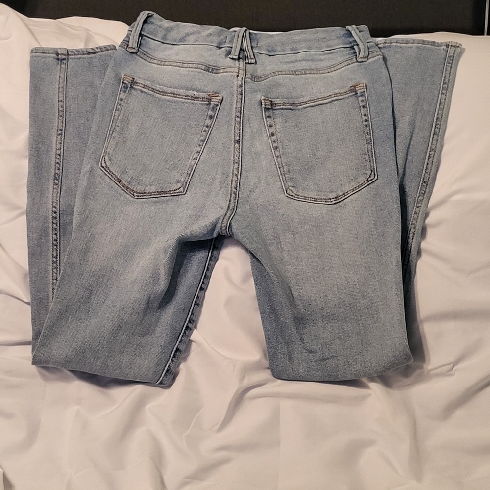 GOOD AMERICAN WOMEN'S JEANS, SIZE 0/25 EUC - Picture 3 of 3